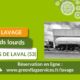 A Laval, station de lavage camion poids lourds chez Green Flag Services